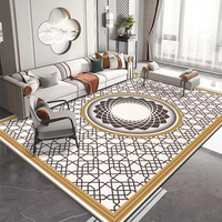 0179 Grand tapis de sol moderne minimaliste de luxe pour salon, paillassons pour la maison