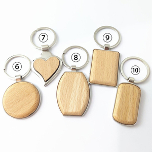 Ý Tưởng Món Quà Tùy Chỉnh Hình Dạng Bằng Gỗ Keychain Khắc Logo Bằng Gỗ Keyring Trống Gỗ Keychain Logo Móc Chìa Khóa Sồi Gỗ Quà Tặng - Product Image 3
