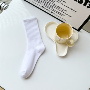 Fabricant de chaussettes d'entraînement de sport personnalisées avec logo Chaussettes de sport personnalisées 80% coton 15% polyester 5% élasthanne - Product Image 5