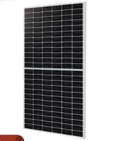 Panneau solaire d'alimentation OEM 585w/600w MONO 156 cellules demi-coupées Perc à façade simple 590w Module de type N HJT verre de couverture avant 550w