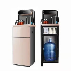 Water Dispenser Machine Electric Stand Plastic Flooring Support New Touch Plane Control Muesli Making Tea Bar OEM 220V 50 Pcs