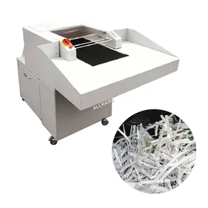 Mesin penghancur kertas murah bagus kantor normal penghancur kertas potong strip pekerjaan berat industri