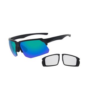 Gafas deportivas de seguridad de estilo informal Uv400 lente óptica interior senderismo gafas de sol hombres 2024 - Product Image 1