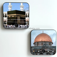 Cadeau du Ramadan lecteur de Coran Album Photo personnalisé aimant de réfrigérateur en plastique Surah aimant de réfrigérateur