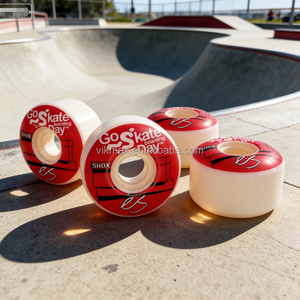 Ruedas de Skateboard Personalizadas con Temática del Día del Skateboard, Ruedas de Skateboard de PU de Alto Rebote de 52 mm y 100A - Product Image 2