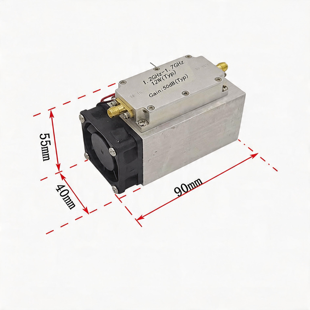 1.2-1.7GHz 12W Power Amplifier Module SMA Interface 10-12W Wideband