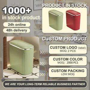 Cubo de Basura UFORU para Baño, Contenedor de Basura para Interiores, Cubo de Basura de Plástico para Oficina, Cocina - Product Image 2