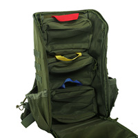 Offre Spéciale tactique trousse de premiers soins médicaux sac à dos étanche fermeture à glissière d'urgence doublure en Nylon maille matériel Sport National