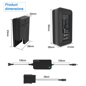 Adaptador de CA para cámara, adaptador de CA para <span class=keywords><strong>Nikon</strong></span> Z6 Z7 <span class=keywords><strong>D7500</strong></span> D7200 D7000 D7100 <span class=keywords><strong>D750</strong></span> D780 D800 D810 D850 1V1, ENEL15, EP5B, 2, 2, 2, 2, 2, 1, 2, 1, 2, 2 - Product Image 2