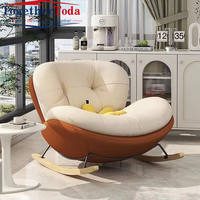 Fauteuils d'appoint modernes de luxe nordiques les plus populaires, fauteuils de salon rembourrés pour adultes, pour la détente en chambre à coucher