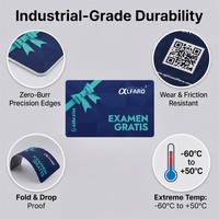 Carte à puce RFID 13,56 MHz en PVC, carte intelligente personnalisable, vente en gros pour hôtels et accès, directement de l'usine