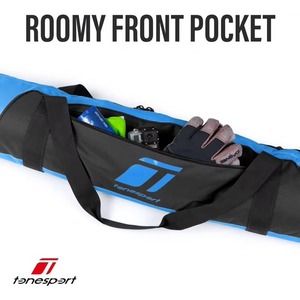 Bolsa de transporte para skiboard con ruedas, bolsa de almacenamiento para snowboard, bolsa de esquí con ruedas Oxford, accesorios deportivos para esquí al aire libre. - Product Image 5