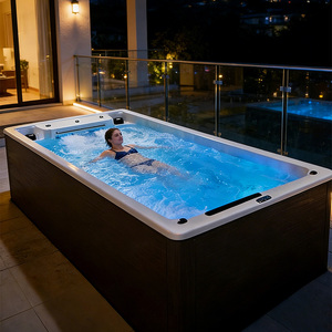 Vendita calda grande Freestanding infinita piscina <span class=keywords><strong>Spa</strong></span> con 8m giardino idromassaggio massaggio nuoto <span class=keywords><strong>Spa</strong></span> per la festa - Product Image 2