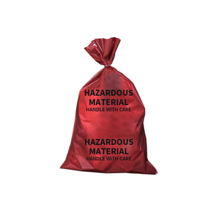 Autoclavable 121/135 nhựa dùng một lần Biohazard chất thải Túi phẳng y tế dùng một lần túi rác ống đồng in ấn y tế sử dụng - Product Image 5