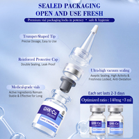 Kit de Poudre Lyophilisée de Peptide de Cuivre GHK-Cu Bleu Marque Blanche – Ampoule Lyophilisée Avancée pour la Réparation Post-Procédure
