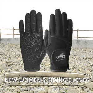 Nuevos Guantes de Equitación de Cuero Amrta, Diseño Personalizado de Última Moda para Mujer, Venta al por Mayor en China - Product Image 2