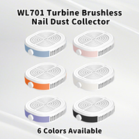 SNRQI Fournisseur Vérifié Aspirateur de Poussière d'Ongles Filtration HEPA Protection Allergène Air Propre Équipement Professionnel de Manucure pour Salon
