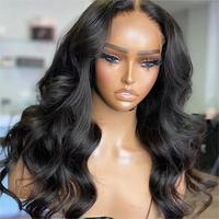 Perruque en cheveux humains naturels 13x4 13x6 Full Lace Frontal, prête à porter, avec dentelle pré-coupée HD transparente, sans colle, pour femmes noires
