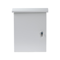 Boîtier de distribution électrique en acier argenté étanche IP54 JXF1, panneau de commande extérieur à montage en surface, boîtier personnalisé OEM