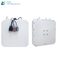 Lector RFID UHF de Frecuencia Ajustable ELFDAY 866-915MHz con Montaje de Escritorio para Seguimiento Logístico y Aplicaciones Globales