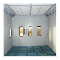 Cabine de peinture diesel bon marché Offre Spéciale avec ventilateur antidéflagrant et conception ignifuge pour la réparation automobile