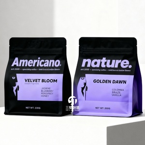 Custom Resealable Coffee Packaging Bags Valve BOPP/VMPET/PE Material Bottom Gusset Design Digital Printing Pet Food Chewing Gum - Product Image 5