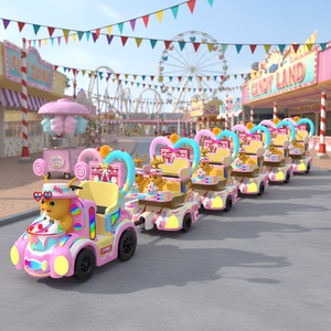 <span class=keywords><strong>Train</strong></span> électrique touristique sans rails Nailong Happy <span class=keywords><strong>Express</strong></span> avec écran interactif et sièges pivotants - Product Image 5