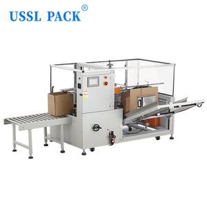 GPK-40E Machine automatique de formage de sacs et de scellage de fond pour diverses tailles de boîtes, entièrement automatique, pour formage de caisses et scellage à froid de sacs de grande taille - Product Image 2