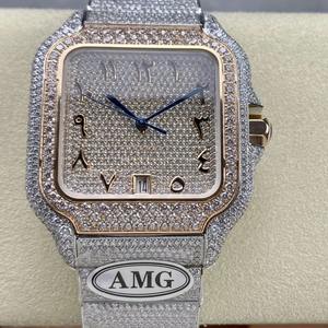 นาฬิกาข้อมือกลไกอัตโนมัติสำหรับผู้ชายสุดหรูตัวเรือนคาร์บอนไฟเบอร์ความกว้าง22มม. เพชรโมอิสโคเนีย - Product Image 5