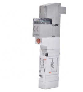 Válvulas de Pinza Operadas por Solenoide de 5 Canales, Serie SY3140-5FU-Q de SMC Japón, 276L/min, Tipo Enchufable - Product Image 1