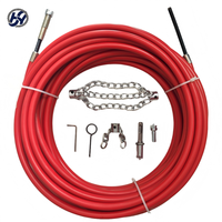 Accessoires pour machine de dragage de canalisations à ressort de 8 mm, outil de nettoyage ménager jetable pour la découpe de métaux, pour cuisine et toilettes