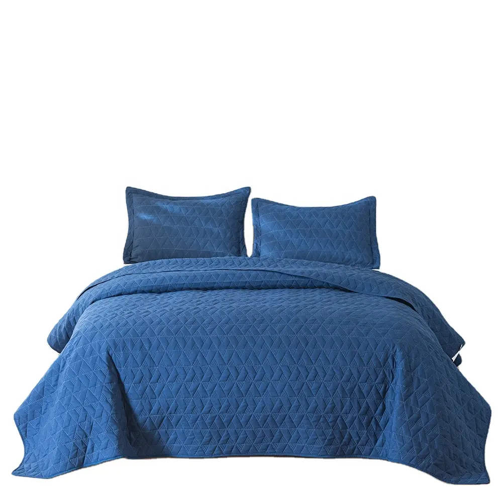 गर्मियों रानी रजाई ग्रे रजाई हल्के Bedspreads Coverlets बिस्तर के लिए सिलाई रजाई