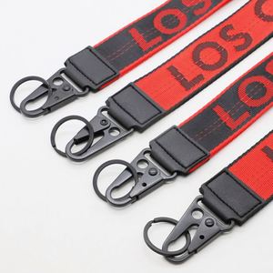 Personalized Jacquard <b>Lanyard</b> with Metal Hook Premium Woven Key Strap for Sneaker Resell Platforms Hypebeast Branding Giveaway - Product Image 2
