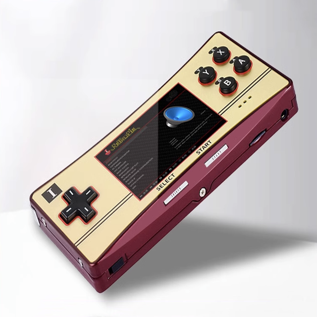 The Raspberry PI zero 2w Handheld Game Console has a 2.8-inch IPS display that fits perfectly into a portable handheld