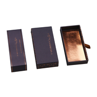 Boîte cosmétique de luxe en papier rigide avec impression personnalisée pour emballage de produits de beauté