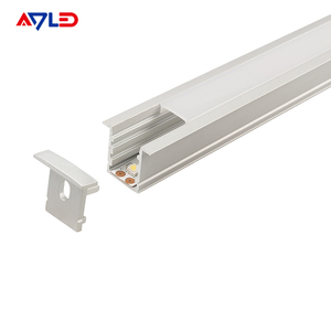 Elegante y moderno Perfil de aluminio 1215B Tira de LED de 10mm Fácil instalación Cubiertas y pantallas de lámparas con diseño lineal de forma de línea elegante - Product Image 1