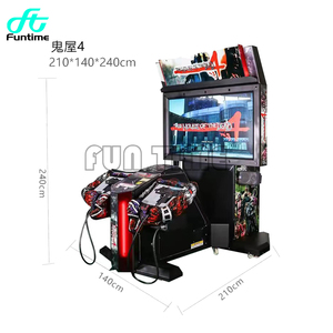 <span class=keywords><strong>La</strong></span> <span class=keywords><strong>maison</strong></span> des morts 4 machine de simulateur de <span class=keywords><strong>jeu</strong></span> de tir d'arcade à pièces à vendre - Product Image 3