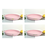 Assiette de 8 pouces incassable et écologique Passe au lave-vaisselle Assiette ronde en plastique bambou collation repas légumes fruits ensembles de vaisselle assiettes à salade