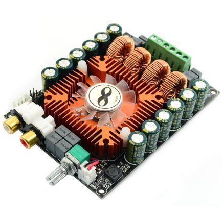 TDA7498E Digital Amplifier Board High Power Digital Power Amplifier Board 2.0 Hifi Stereo 160W X2 Support 220W DC 12V-36V