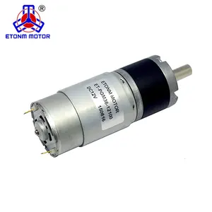 Motor DC Torsi Tinggi Kecepatan Tinggi 12V 24V Magnet Permanen Brushless Motor DC Disikat Listrik