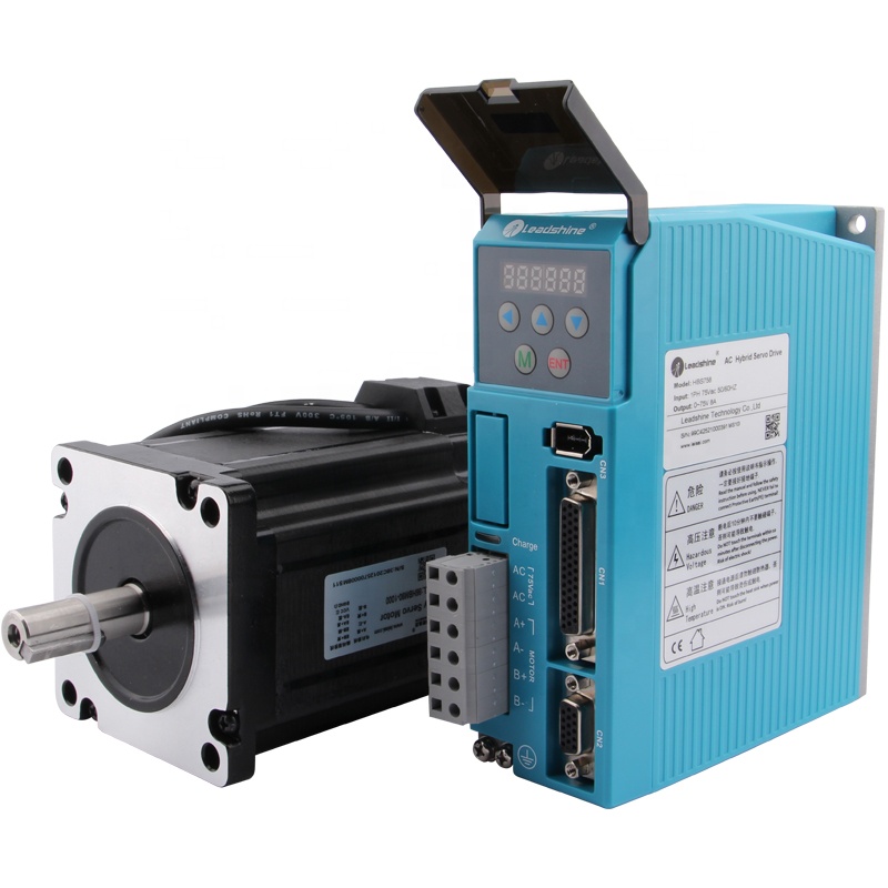 Leadshine Easy Серводвигатель HBS758 и гибридный Серводвигатель 86HBM80-1000 набор с возможностью ввода переменного тока 75 в 8 нм
