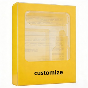 Caja de PVC Transparente Personalizada para Comercio Electrónico, con Ventana, para Lociones, Perfumes, Lápices Labiales, Etiqueta Privada, Inserto de Blíster, Embalaje en Pequeños Lotes - Product Image 2