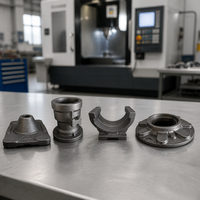 Pièces de machines lourdes en fonte ductile usinées CNC sur mesure, fabrication OEM par coulée en sable