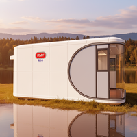 Maisons conteneurs durables, maisons préfabriquées, structures en acier, villas conteneurs avec piscine