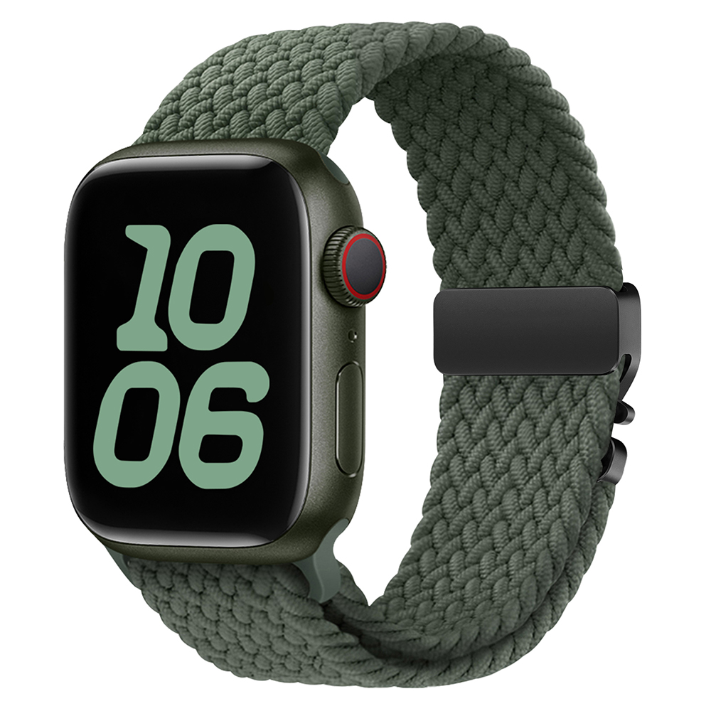 Applicable to Apple Watch Straps: 1-11 Generations / Ultra3 / SE3 Parachute Buckle Nylon Woven Strap