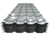 Tôles d'acier ondulées prélaquées PPGI/PPGL, plaques de conteneurs en acier laminé à froid, tôles de toiture galvanisées revêtues de zinc GI