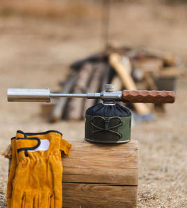 Antorcha Ligera para <span class=keywords><strong>Camping</strong></span> y Barbacoa, Pistola de Llama con Pelo de Cerdo, Pistola Rociadora Desmontable, Pistola de Fuego para Carbón de Barbacoa - Product Image 5