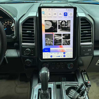 CARUPEZ Autoradio Android style Tesla 14,5 pouces pour Ford F150 2016-2021, écran HD 2.5K intégré, compatible GPS et caméra 360°