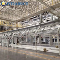 Conduit en acier flexible pour le chauffage et la ventilation, atténuateur acoustique, tissu poreux, application en salle de sport, conception graphique, pièces de systèmes CVC