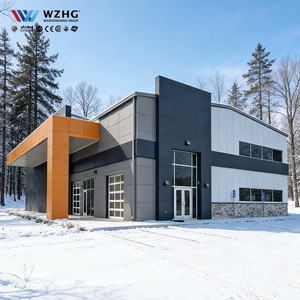 Centre logistique professionnel à structure en acier robuste et haute capacité, entrepôt de stockage en vrac, durée de vie de 50 ans, ISO9001 - Product Image 1